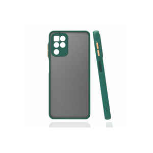 Coque en silicone TPU anti-traces de doigts vert foncé pour Samsung Galaxy A22 4G par JoieCreatif - Product Image 1