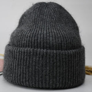 Unisex Custom Winter Cuffed Knitted Solid Color <b>Beanies</b> with Embroidery <b>Streetwear</b> Fashion Warm <b>Beanies</b> Designer Logo Printing - Product Image 6