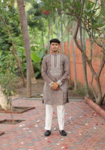 Kurta islamique de créateur Teffy - Product Image 4