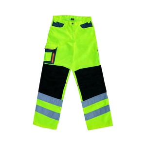 Pantalones de trabajador de seguridad Pantalones de cinta reflectante de dos colores Paños de trabajo de invierno Seguridad en el trabajo Altamente corregido - Product Image 4