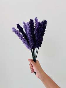 Flor Individual Hecha a Mano de Ganchillo para Decoración del Hogar, Cumpleaños, Aniversario, Boda, Día de San Valentín, por Proveedores Indios - Product Image 2