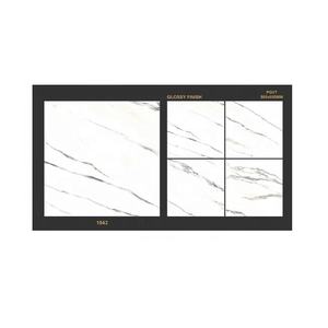 กระเบื้องพอร์ซเลนพื้นและกระเบื้องบุผนังขนาด600x600 800X800สำหรับห้องน้ำห้องนั่งเล่น - Product Image 3