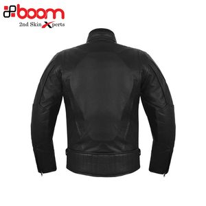 Fabrication professionnelle respirant séchage rapide moto cuir mode veste pour hommes hiver haute rue Style veste - Product Image 6