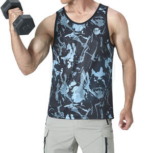 Service OEM Vêtements de fitness décontractés pour hommes Débardeur Polyester de haute qualité Respirant Séchage rapide Conception personnalisée Taille XL Vente en gros - Product Image 5
