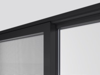 Puertas de Vidrio con Doble Acristalamiento y Ventanas Arqueadas con Protección Solar y Manivela, Precio Sorprendente de Fuson, Filipinas
