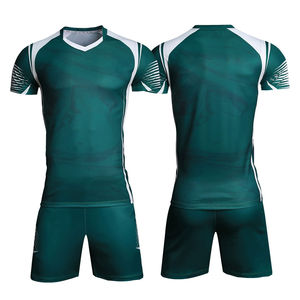 El último uniforme de voleibol para hombres con material de alta calidad, uniforme de voleibol transpirable de secado rápido, ropa de diseño profesional - Product Image 1