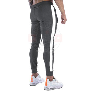 Custom Logo Casual Mens Trousers Elastic Waist Casual Sweat Sweatpants <b>slim</b> Fit Straight Leg Plain <b>Joggers</b> - Product Image 4