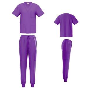 Nouveau design de haut et de pantalon de jogging à trois poches pour hommes, vêtements de travail à l'hôpital en gros, uniforme d'infirmière - Product Image 5
