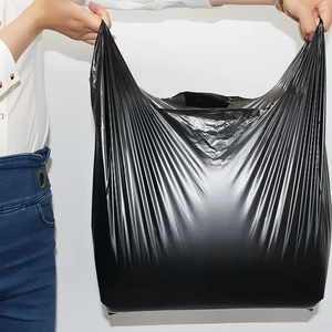 ถุงพลาสติก PE เสื้อยืด, ถุงอาหาร, ถุงขยะทนความร้อน, ขนาดที่กำหนดเอง - Product Image 4