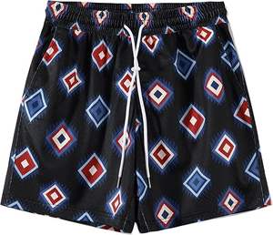 Logo OEM Sublimation Plain Polyester Streetwear Blanc Grande Taille Gym Shorts Basketball Maille Personnalisée Été Hommes Designer Shorts - Product Image 4
