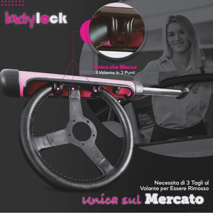 Bloccasterzo antifurto LadyLock - Product Image 5
