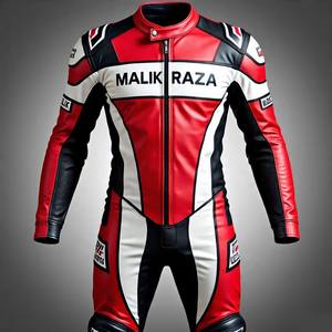 Combinaison de course en cuir pour moto, dimensionnement et design personnalisés, coloration complète, armure certifiée CE, doublure de ventilation, curseurs externes - Product Image 5