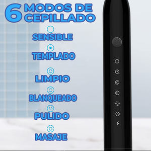 Cepillo de Dientes Eléctrico de Diseño Ergonómico para Adultos y Niños, Resistente al Agua, con Pantalla LED, Interfaz de Carga Tipo C, Recargable por USB - Product Image 4