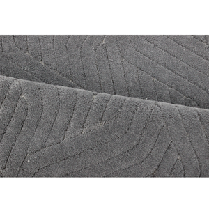 Alfombra de Baño/Afelpado Jacquard Tejida con Hilo Teñido, Diseño Abstracto, Color Gris Oscuro, 70x120cm, Marca Carla Luxury, para Uso Doméstico, Hecho en Turquía - Product Image 3