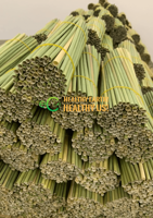 Top One Pailles jetables en paille de blé 100% naturelles, écologiques, biodégradables et certifiées, accessoires de bar pour cafés