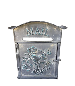Boîte à clés verrouillable pour porte de maison Boîte aux lettres galvanisée pour paiements de loyer Décoration extérieure - Product Image 1