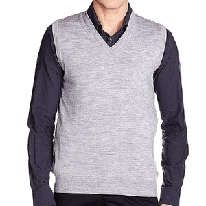 Pull col en V sans manches pour homme, Design Unique, de qualité supérieure, printemps, hiver, automne, mode, bon marché - Product Image 4