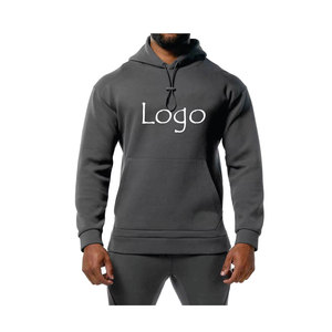 Acheter un sweat-shirt personnalisé uni de haute qualité sweat à capuche unisexe vierge vêtements de sport pull en coton mélangé sweats à capuche pour hommes - Product Image 1