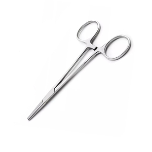 Pinzas Hemostáticas Quirúrgicas de un Solo Uso, Tipo Halstead Mosquito Kocher, de Acero Inoxidable, 125 mm - Product Image 4
