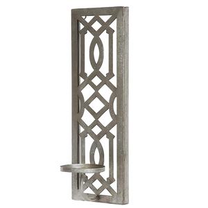 Silver Color <b>Wall</b> Mounted <b>Candle</b> Stand New Arrival Hot Selling <b>Candle</b> Holder Extra Ordinary Designs Available at Cheapest Price - Product Image 1