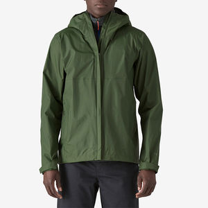 Chaqueta cortavientos bordada personalizada para hombre con cremallera completa a prueba de viento ropa de calle ligera con bolsillos Servicio OEM - Product Image 5