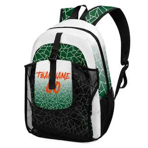 Sublimation Team <b>Backpack</b> Soft Foldable Zipper Closure Custom Logo School Corduroy Travel Bag OEM Factory SSB-0155 - Product Image 6