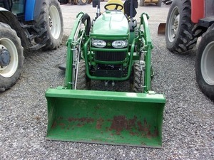 Tracteur à chenilles JOHHN DEERE 2025R 2015, moteur 21 CV avec boîte de vitesses et pompe - Product Image 3