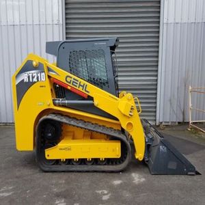 Gehl RT210 Yellow Crawler Loader Skid Steer Loader High Lift Hydraulic Bucket Compact <b>Track</b> Loader for Construction - Product Image 1