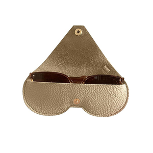 Étui à lunettes en cuir étui à lunettes manchon lunettes de soleil pochette cadeau pour lui sa couverture d'artisan Logo personnalisé - Product Image 1