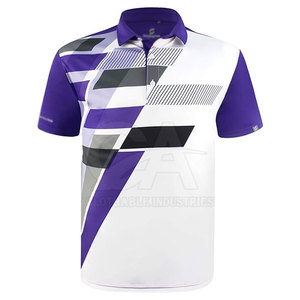 2025 nuevo estilo sublimación Polo camiseta Slim Fit adultos uso al aire libre hombres sublimación Polo camiseta - Product Image 1