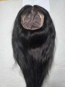 วิกผมโมโนสำหรับผู้หญิงผมคนอินเดียมีหลายสไตล์ (คลื่นน้ำคลื่นธรรมชาติเป็นต้น) 100น้ำหนักเบา-150กรัม - Product Image 6