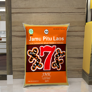 JMK Pitu Laos, Bebida Herbal Natural en Polvo 7g, Mezcla Indonesiana Jamu para el Bienestar Diario - Product Image 1
