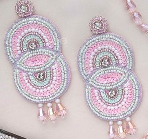 Pendientes de Cuentas Hechos a Mano Durga, Pendientes Personalizados con Múltiples Cuentas, Joyería Festiva para Mujer al Mejor Precio - Product Image 3