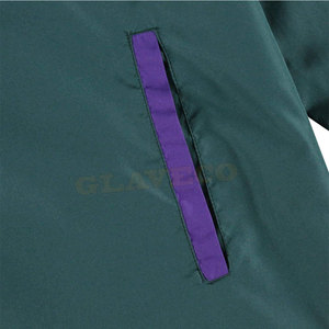 Chaqueta cortavientos con capucha cómoda al mejor precio teñida con patrón de letras para el invierno en oferta - Product Image 5