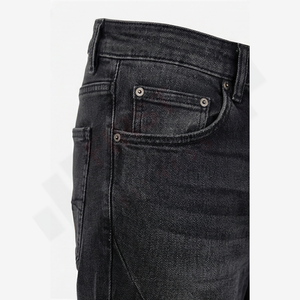 2025 Autumn New Men's Fashionable Double Stereo Pocket <b>Button</b> <b>Jeans</b> Washable Retro Wash Casual <b>Jeans</b> Wholesale Custom - Product Image 5