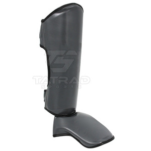 Protège-tibias en cuir populaires à prix d'usine, nouveau design, pour adultes, entraînement de boxe, compétition, protection professionnelle TATRAD SPORTS - Product Image 3