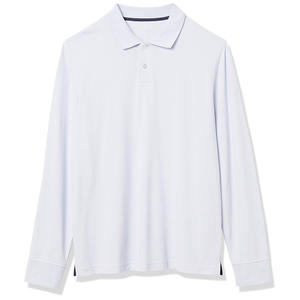 Polo deportivo de ajuste relajado para hombre, Polo transpirable de manga larga de alta calidad para hombre - Product Image 4