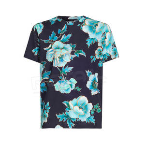 Camiseta de manga corta informal para hombre al mejor precio, de secado rápido, venta al por mayor, sublimación, logotipo de color personalizado, servicio OEM - Product Image 1