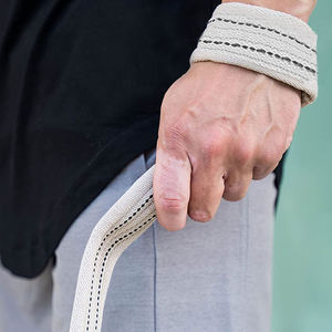 Sangles de levage personnalisées pour la musculation en salle de sport, sangles de soutien rembourrées en néoprène de haute qualité, antidérapantes et réglables - Product Image 5