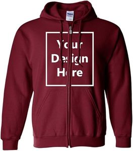 <b>Men's</b> Hooded Sweatshirts 100% Latest Fashion <b>City</b> Shirts Add Your Own Text and Design Sweatshirt Zip <b>Hoodie</b> - Product Image 1