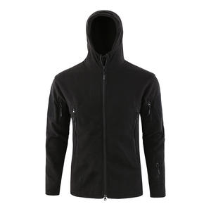 Sudadera con Capucha de Camuflaje de Tela Suave al por Mayor para Hombre, Estilo Clásico, Cierre Completo, Color Negro Digital, Impermeable, Transpirable, Estampado Bloque, para Días de Nieve - Product Image 5
