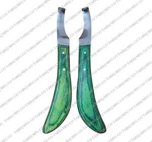 Couteau à sabot en acier à haute teneur en carbone, outil de coupe pour maréchal-ferrant gauche et droite, par TARIQ MFG CO CE ISO EU, nouveauté - Product Image 6