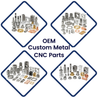 Fabricante de Piezas Metálicas de Precisión, Mecanizadas por CNC, Personalizadas OEM, en Acero Inoxidable, Latón, Acero, Aluminio y Cobre, Torneadas y Fresadas