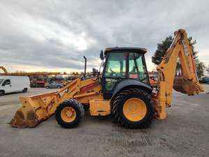Retroexcavadora Original 580 con Motor, Caja de Cambios, Bomba y Motor Eléctrico, Capacidad de Carga de 5 Toneladas, en Venta - Product Image 3