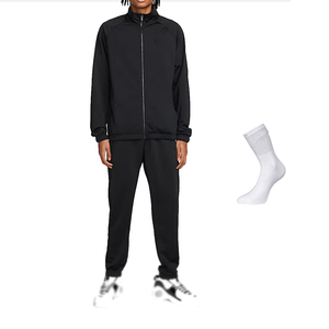 Ensemble complet de survêtements de club avec chaussettes tissu léger confortable imprimé de logo personnalisé - Product Image 1