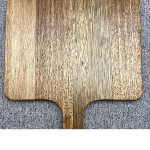 Planche à pizza en bois massif en gros, planche à découper personnalisée, planche à servir le pain en bois avec poignée - Product Image 2