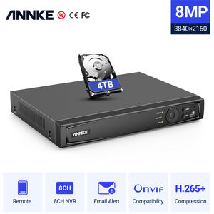 ANNKE H.265 + 4K 8CH POE NVR 1sata MAX 6TB Smart Playback Motion Detection videoregistratore di rete con disco rigido da 4TB - Product Image 2