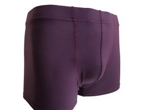 Boxer Homme Noir Confortable Respirant en Polyester Cationique Rayonne avec Logo Tricoté Classique Personnalisé à la Taille - Product Image 3