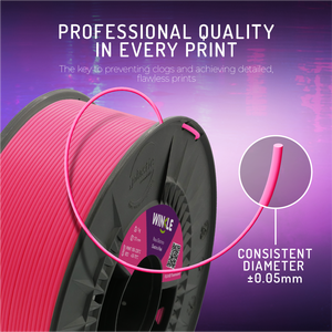 Filamento Fluorescente WINKLE PLA HD de 1.75mm, 1kg, para Impresora 3D FDM, Fácil de Imprimir, Calidad Europea, Hecho en España - Product Image 3