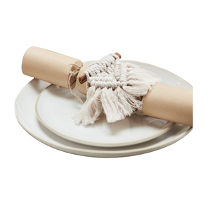 Servilletero de macramé de colores elegantes, anillo de tejido de nuevo y mejor acabado, diseño Interior para accesorios de mesa de fiesta de boda - Product Image 3